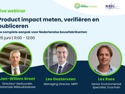 Ecochain, MRPI, NMD: Webinar Product impact meten, verifiëren en publiceren