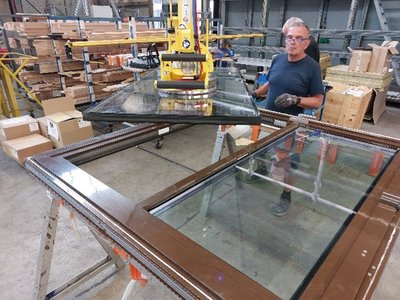 Refurbished raam Scheldebouw